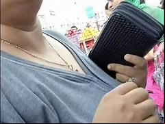 Indian Hidden Big Boobs On Street