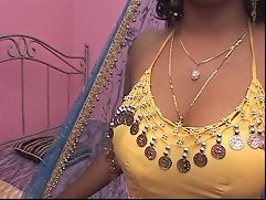 Big Boobs Indian Babe In Bed Sucking And Fucking White