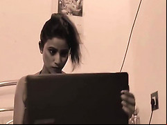Indian Lustful Teen Rides His Pulsating Wiener